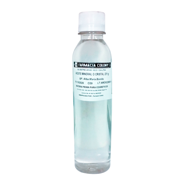 Aceite Mineral O Cristal 217 Gramos